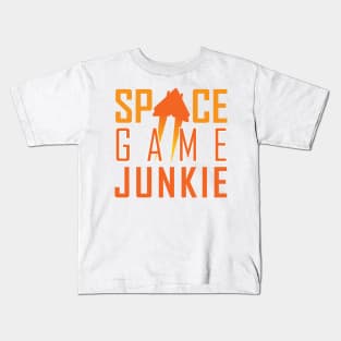 Space Game Junkie Logo Kids T-Shirt